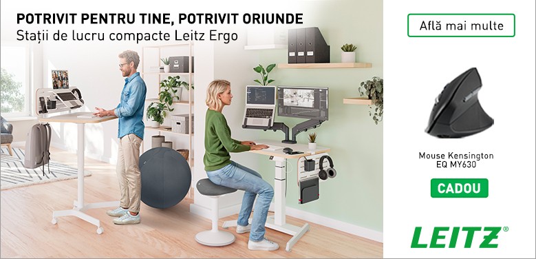 Promotii Leitz ergo si cadouri la achizitie!